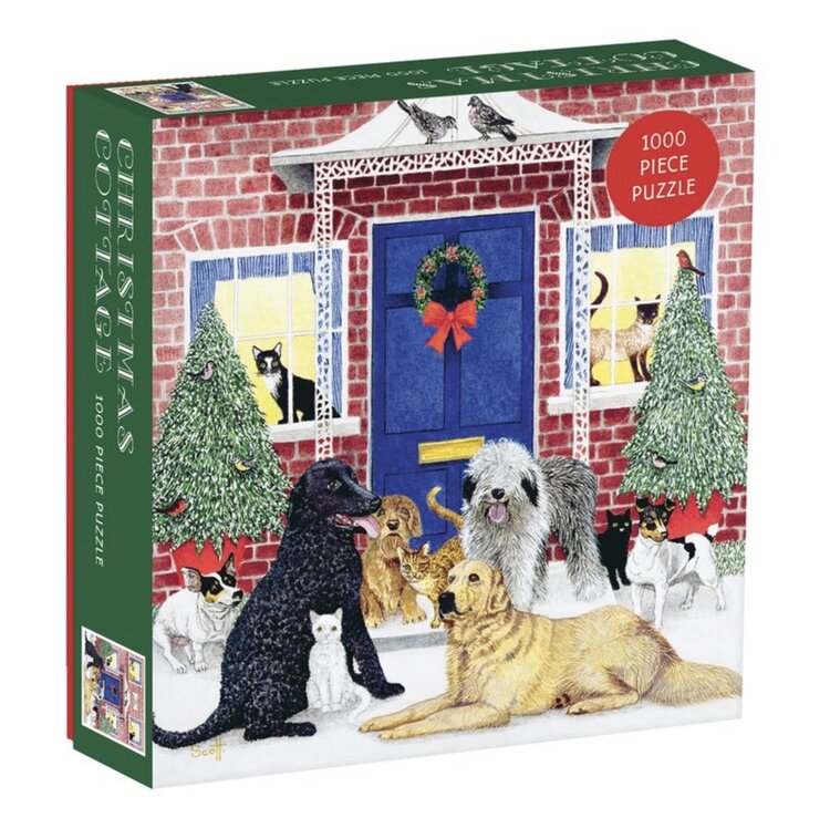 CASSE-TÊTE - CHRISTMAS COTTAGE (1000 PIÈECES)