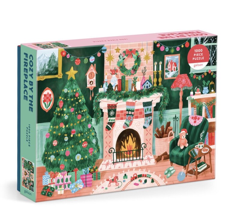 CASSE-TÊTE - COZY BY THE FIREPLACE (1000 PIÈCES)