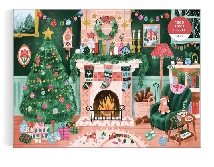 CASSE-TÊTE - COZY BY THE FIREPLACE (1000 PIÈCES)