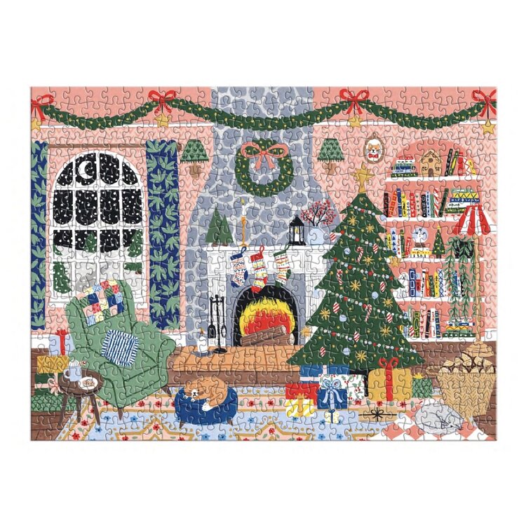 CASSE-TÊTE CALENDRIER DE L'AVENT - HOME FOR THE HOLIDAY (500 PIÈCES)