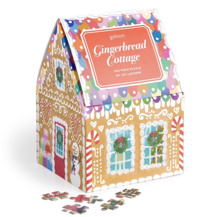 CASSE-TÊTE - GINGERBREAD COTTAGE (500 PIÈCES)
