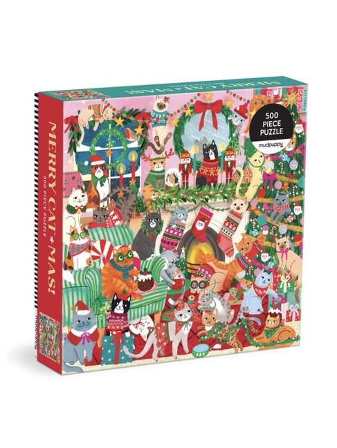 CASSE-TÊTE - MERRY CATMAS! (500 PIÈCES)