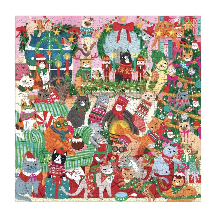 CASSE-TÊTE - MERRY CATMAS! (500 PIÈCES)