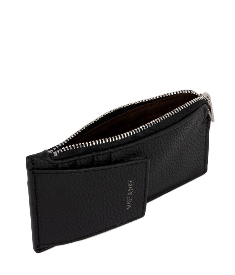 Matt & Nat PORTEFEUILLE GRATZ (GRAIN) - NOIR