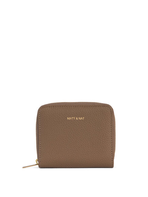 Matt & Nat PORTEFEUILLE RUE (GRAIN) - CARAMEL
