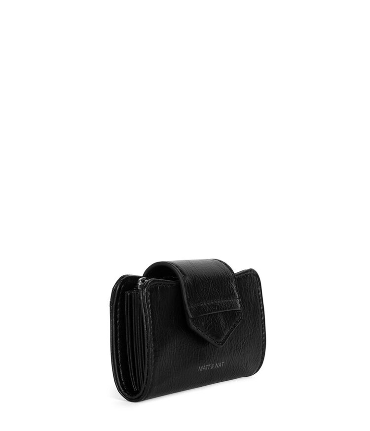 Matt & Nat PORTEFEUILLE THEASM (THEME) - BLACK