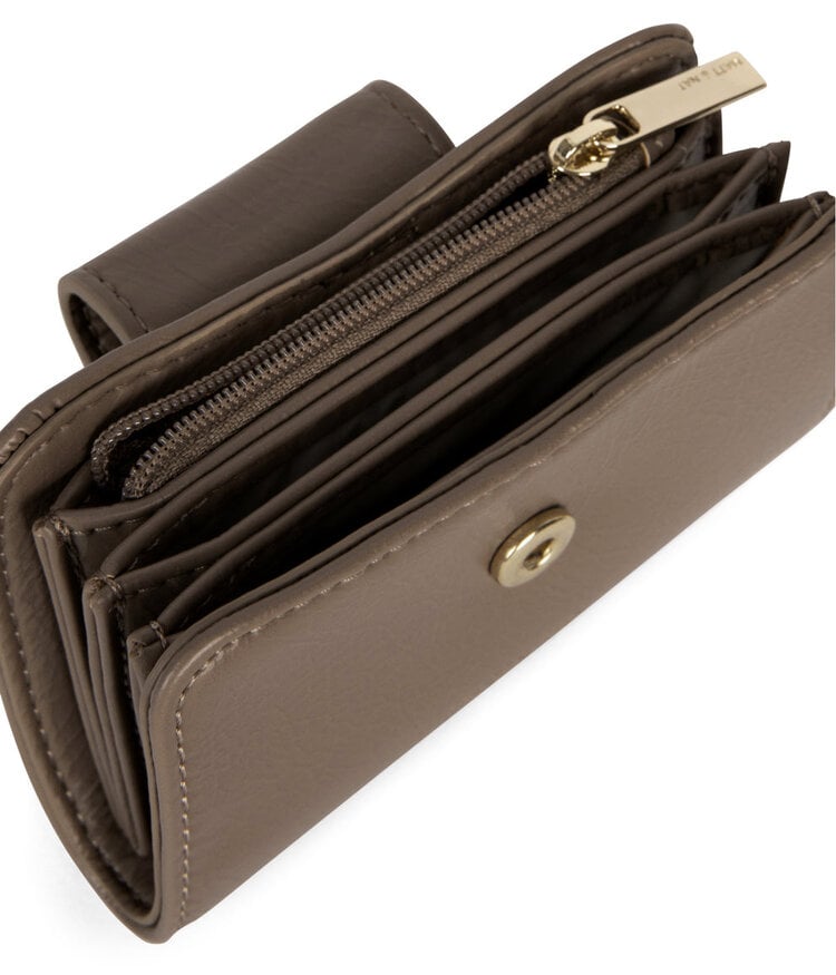 Matt & Nat PORTEFEUILLE THEASM (THEME) - SEPIA