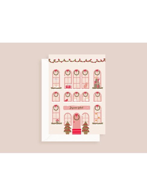 MÕMY CARTE DE SOUHAIT - FAÇADE DE NOEL