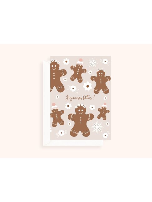 MÕMY CARTE DE VOEUX - BISUITS PAIN D'ÉPICES