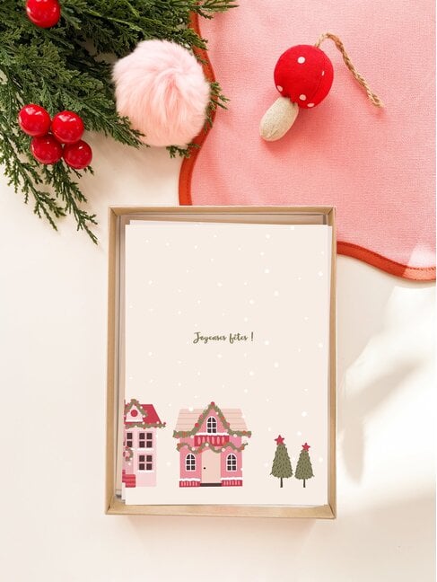 MÕMY CARTE DE SOUHAIT - VILLAGE DE NOEL