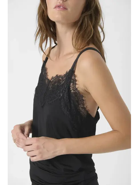 SOAKED IN LUXURY CAMISOLE CLARA - NOIR