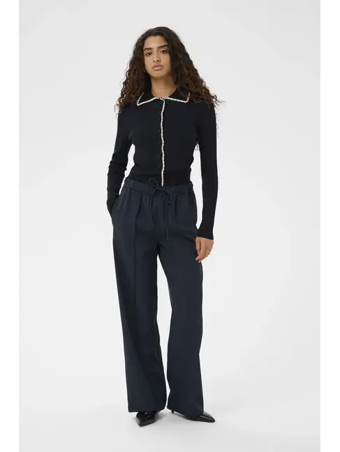 SOAKED IN LUXURY CARDIGAN LYSANDRA - MARINE