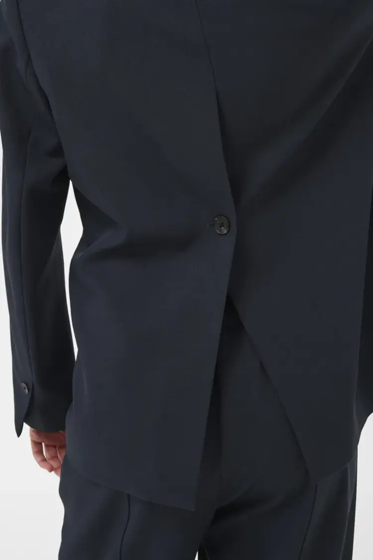 SOAKED IN LUXURY BLAZER LILU - MARINE