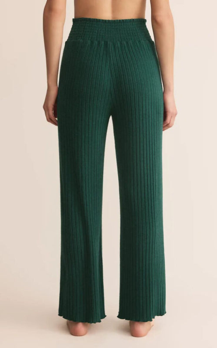 Z SUPPLY PANTALON CÔTELÉ DAWN SMOCKED - MISTLETOE