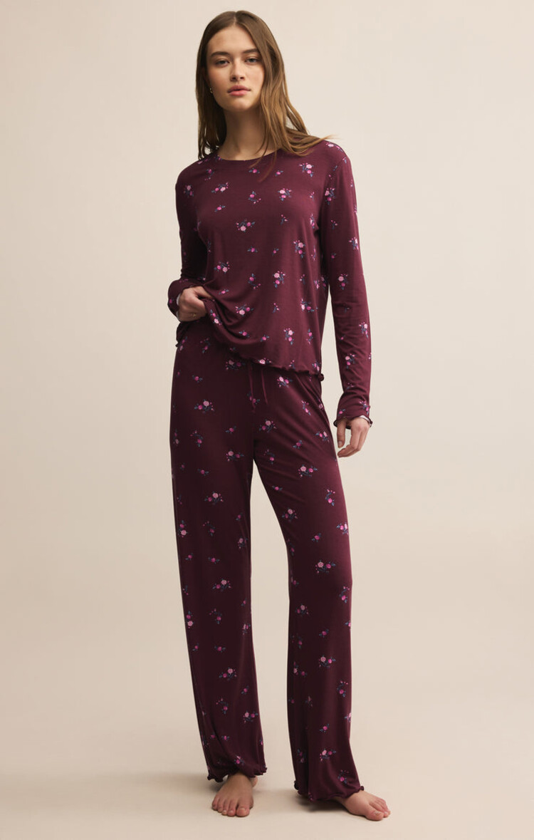 Z SUPPLY PANTALON DISTY - MERLOT
