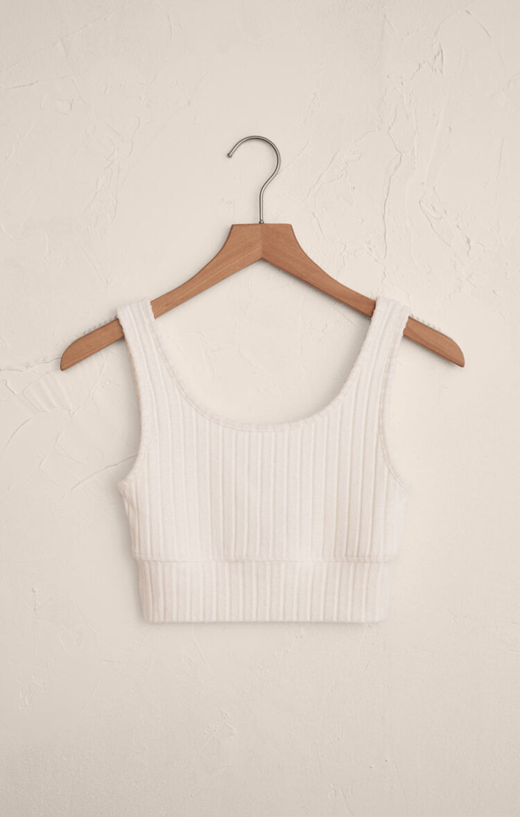 Z SUPPLY CAMISOLE ZOE RIB - VANILLA ICE