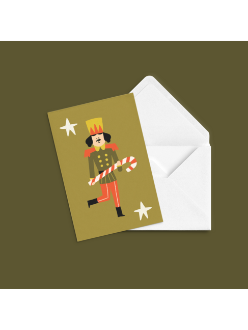 ANNE-JULIE DUDEMAINE CARTE DE SOUHAIT - CASSE-NOISETTE