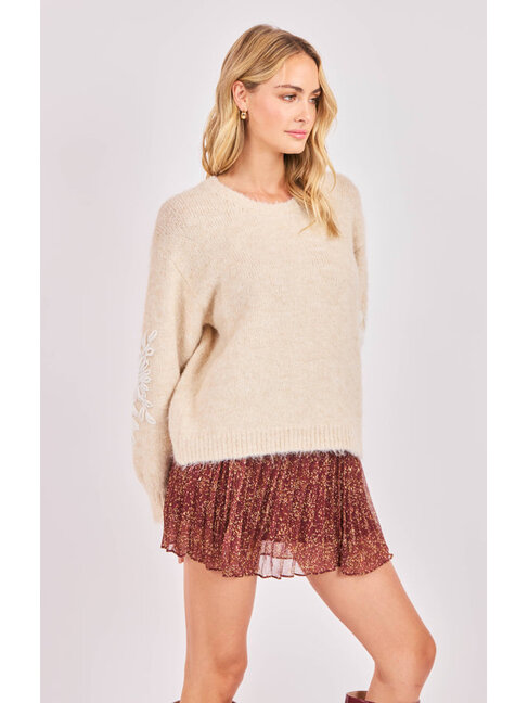 SADIE & SAGE TRICOT TINSLEY HAND - BEIGE