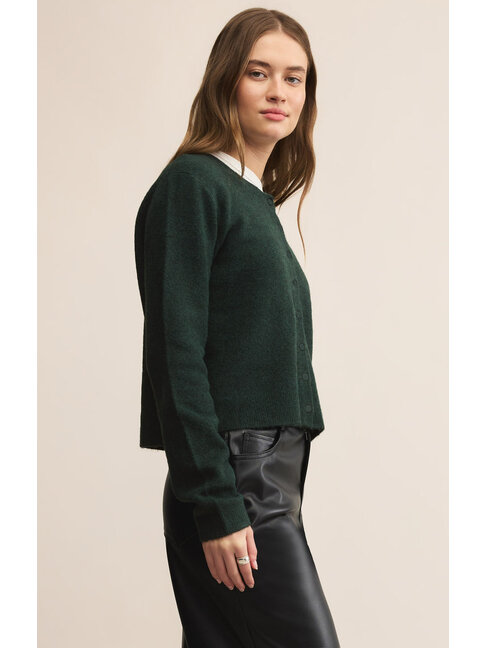 Z SUPPLY CARDIGAN MEDINA -   GARLAND GREEN