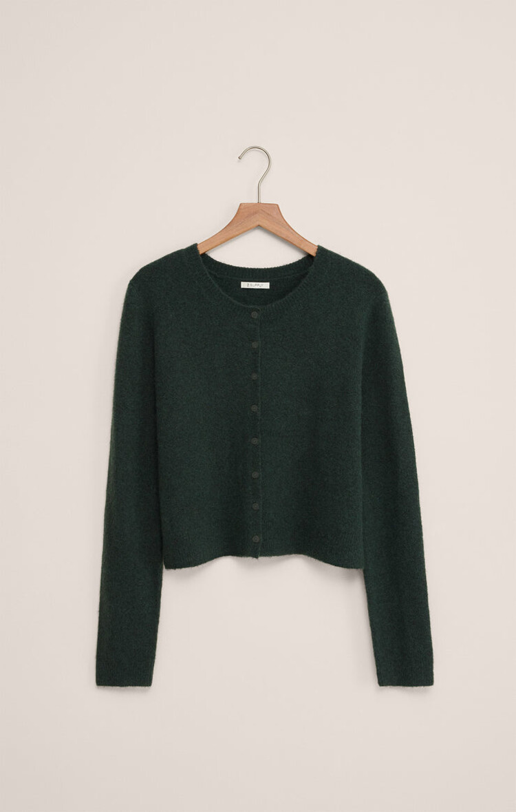 Z SUPPLY CARDIGAN MEDINA -   GARLAND GREEN