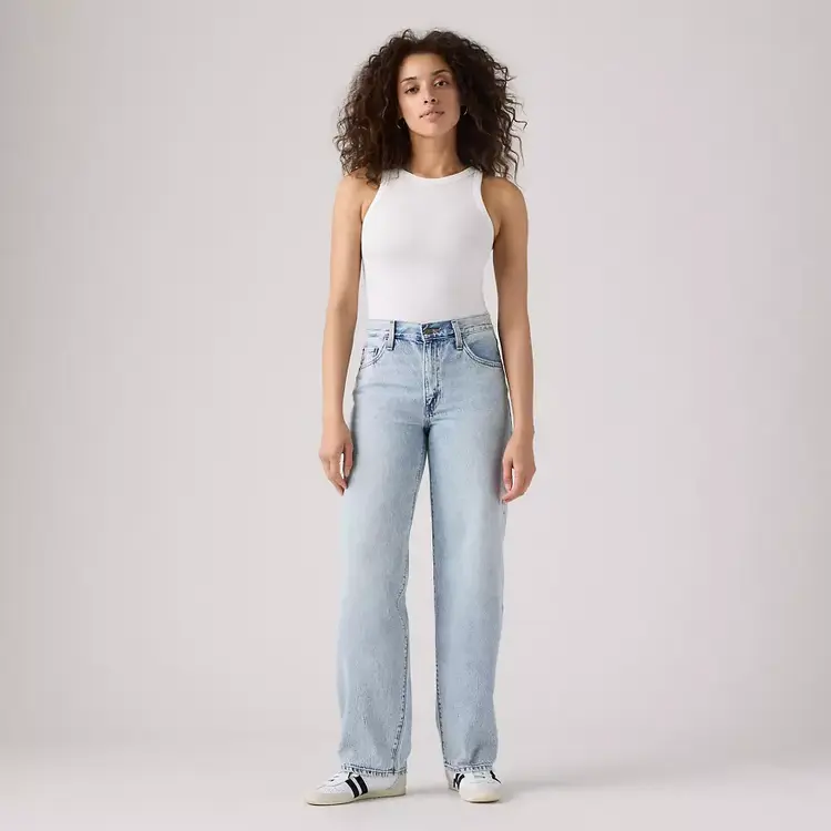 LEVI'S JEANS BAGGY DAD - FAN FLARE