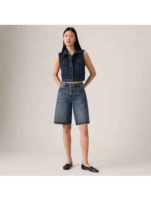 LEVI'S JORTS BAGGY DAD - HINGED HEART