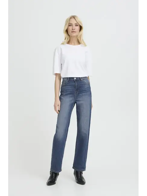 B.YOUNG JEANS LOVITA - MID BLUE