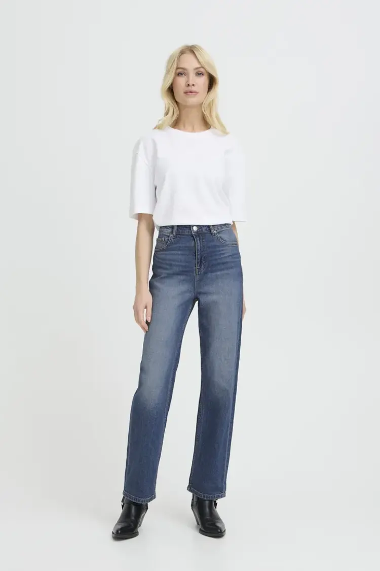 B.YOUNG JEANS LOVITA - MID BLUE