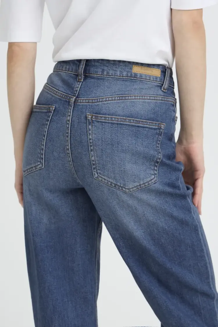 B.YOUNG JEANS LOVITA - MID BLUE