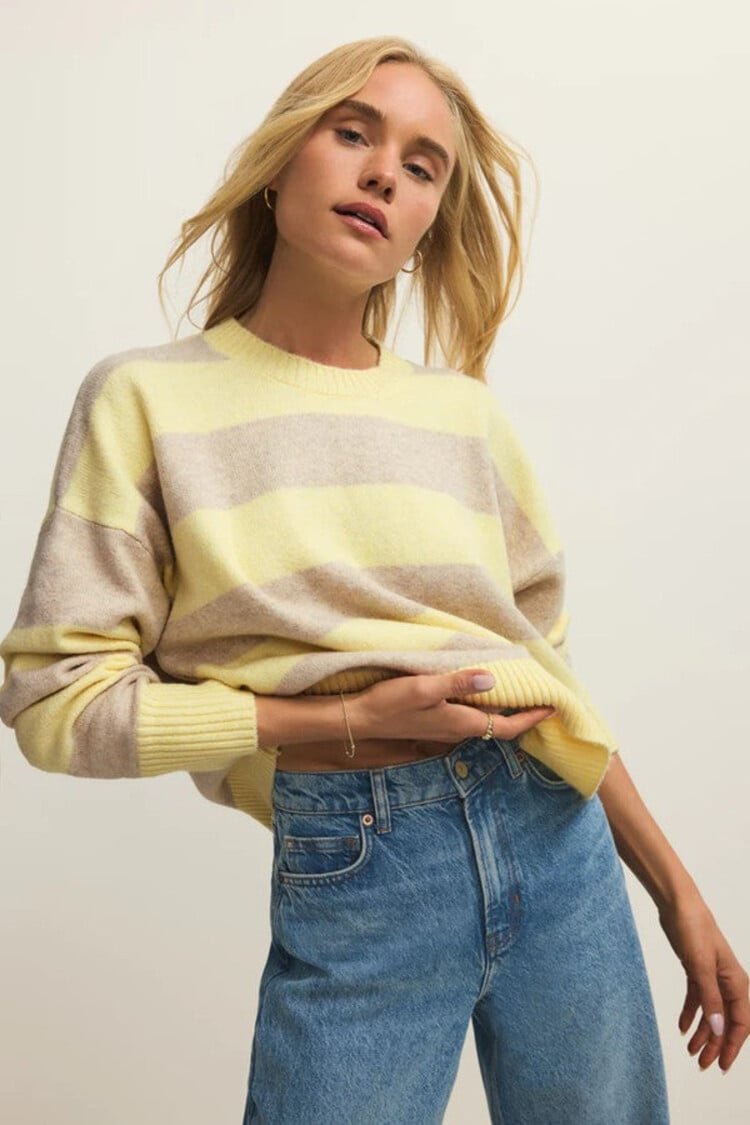 Z SUPPLY TRICOT CIRRUS STRIPE - SUNNYSIDE