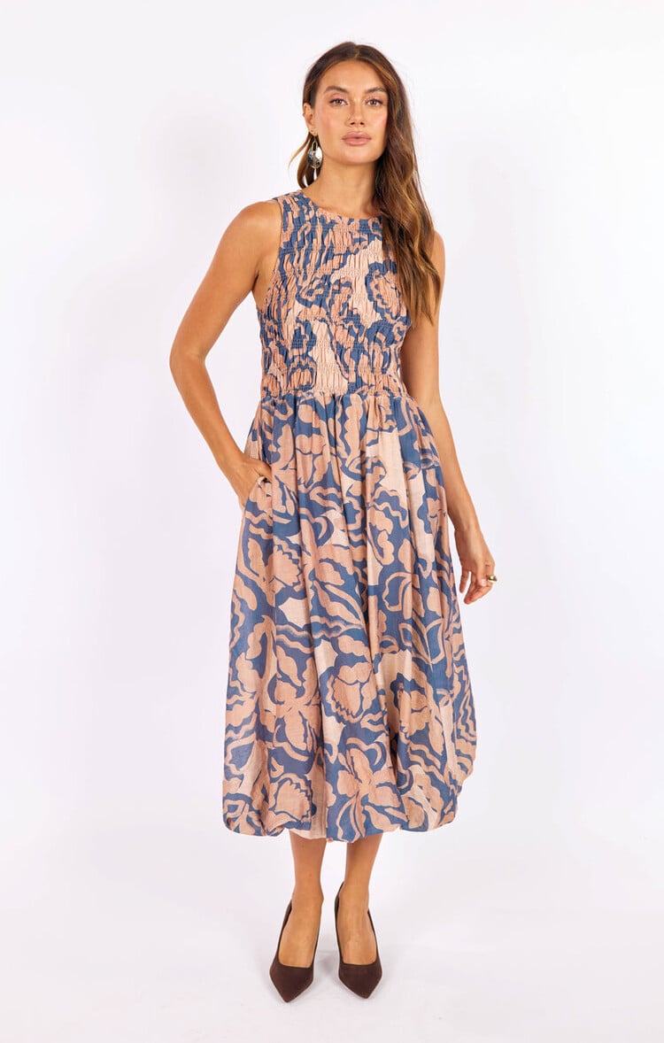 SAGE THE LABEL ROBE WILD CITY MIDI - NAYMU