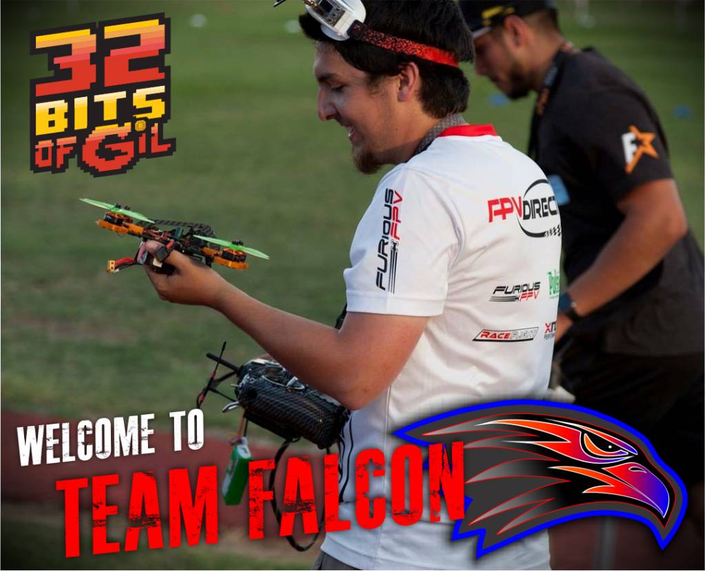 Gil Coronado (32BitsofGil) joins Team Falcon FPV