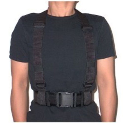 CALDE RIDGE Suspenders Heavy Duty for 2.25" Belt with Snaps
