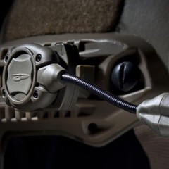 Princeton Tec SWITCH RAIL Model Task Light IR/White LED Black