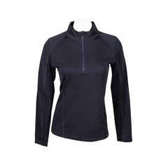 POINT6 Womens Merino Mid Base Layer 1/4 Zip Long Sleeve Top