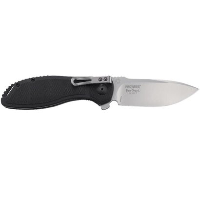 CRKT PROWESS™ BLACK WITH TRIPLE POINT™ SERRATIONS