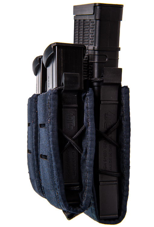 DUTY DOUBLE Pistol TACO W/Rifle Mag Pouch Joint Force Tactical