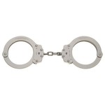 Peerless Handcuff Company Model 702C - Oversize Chain Link Handcuff - Nickel