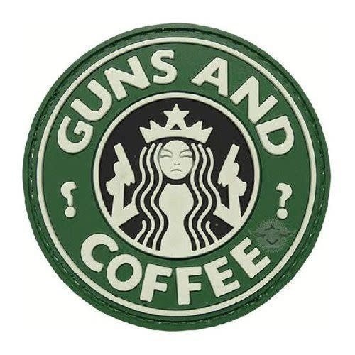 5ive Star Gear GUNS AND COFFEE Morale Patch