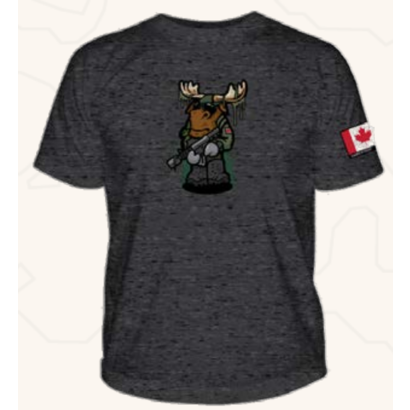 5.11 Tactical Tactial Moose S/S Tee - Charcoal Heather