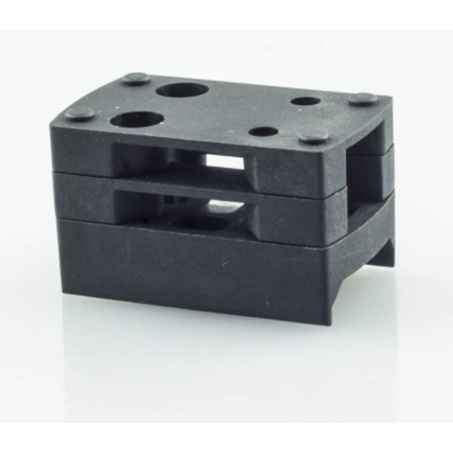 Picatinny Mount With Triple Height Spacer (Aluminium)