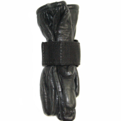 CALDE RIDGE Glove Strap Velcro Black Belt