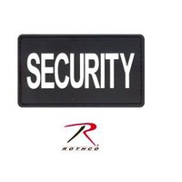 Rothco Patch SECURITY PVC Lettering 1 7/8" x  3 3/8"