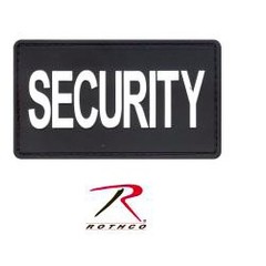 Rothco Patch SECURITY PVC Lettering 1 7/8" x  3 3/8"
