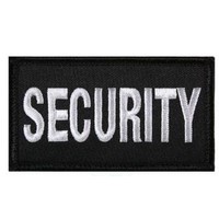 Rothco Patch SECURITY 1 7/8" x 3 3/8"