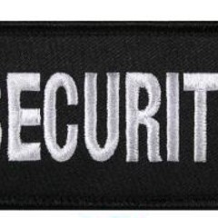 Rothco Patch SECURITY 1 7/8" x 3 3/8"