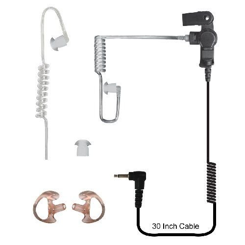 Code Red Headsets Silent 2.5 Pack Clear Tube Earpiece