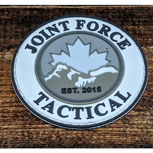 Joint Force Tactical JFT Mountain patch round - PVC