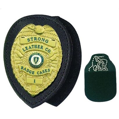STRONG LEATHER CO RCMP Recessed Badge Holder