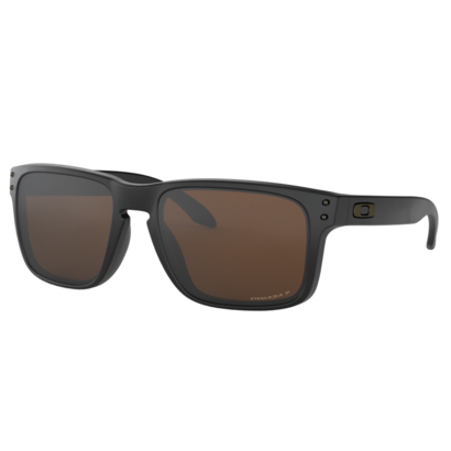 Oakley Hollbrook Matte Black Frame w/ Prizm Tungsten Polarized Lens